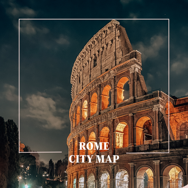 Rome City Map - 2025 Edition